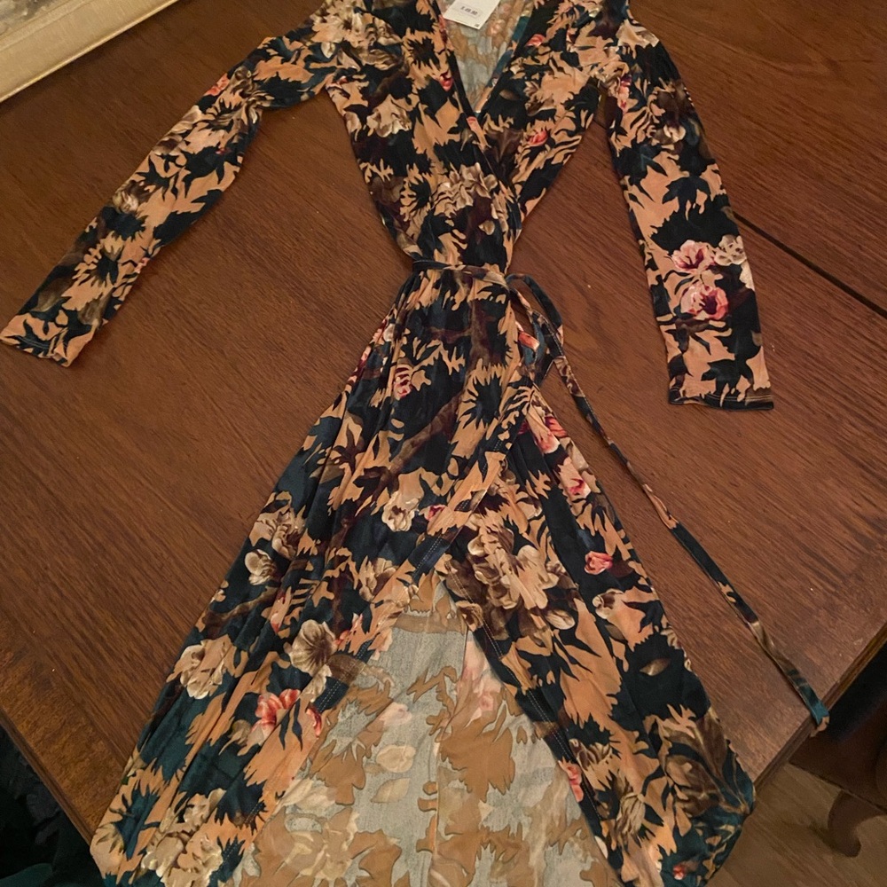 Zara wrap dress